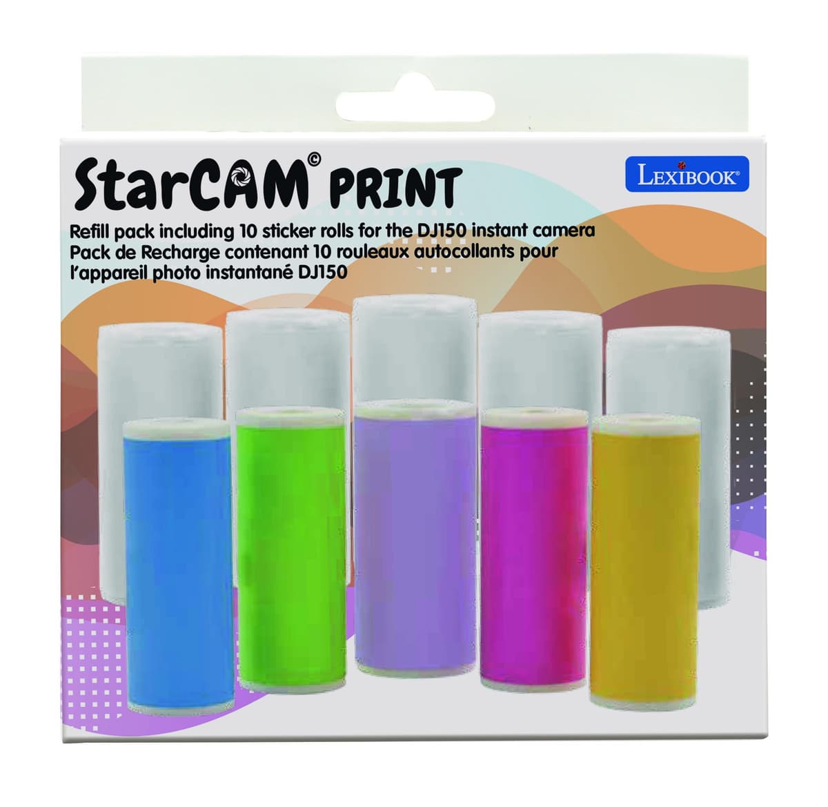 Lot De 6 Marque-pages Colorés Semi-transparents Pour