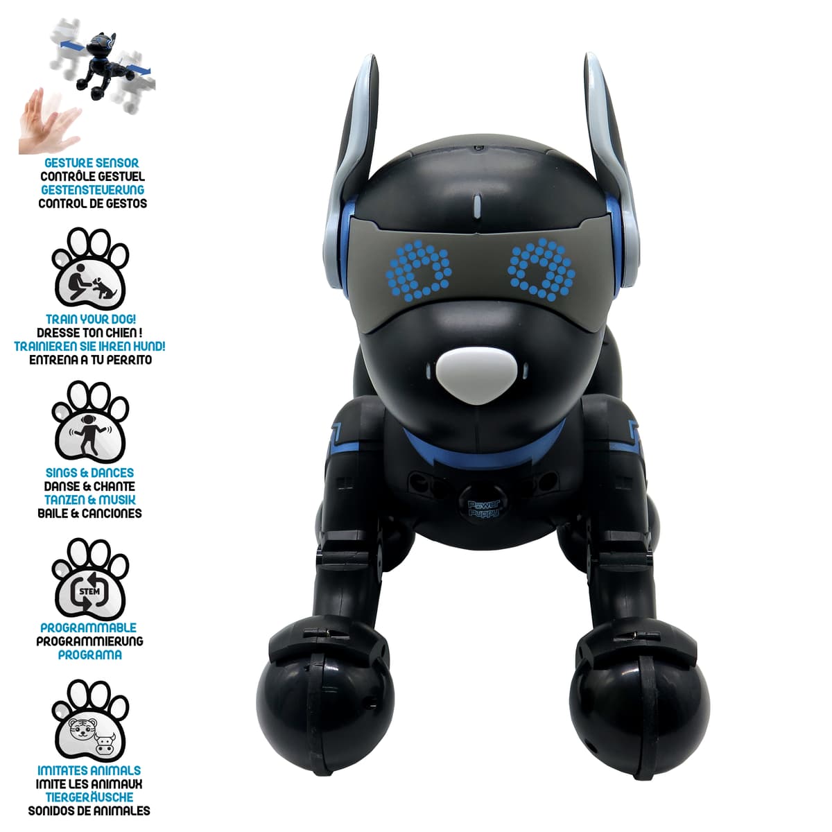 Peluche Educativo Interactivo Perro Fisher Price Aprende conmigo con Luces y Sonidos en Inglés Peluche Educativo Interactivo Perro Fisher Price Aprende conmigo con Luces y Sonidos en Inglés