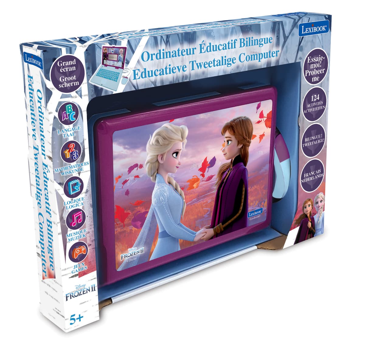 La reine des neiges - ordinateur educatif bilingue francais-anglais 170 activites | jouets educatifs | jouéclub La reine des neiges - ordinateur educatif bilingue francais-anglais 170 activites | jouets educatifs | jouéclub