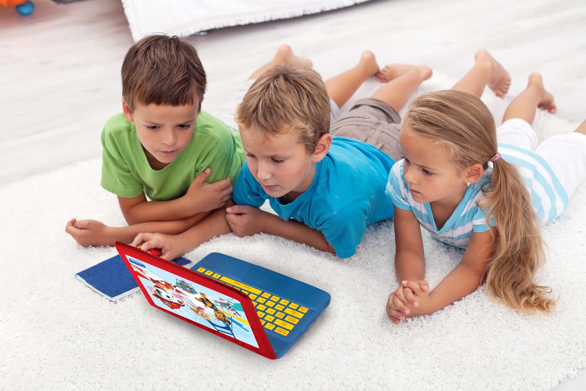 Lexibook Pat' Patrouille, Ordinateur Portable Pédagogique et bilingue en Anglais/Allemand, Jouet pour Enfants avec 124 Activités à Apprendre, Jouer à Lexibook Pat' Patrouille, Ordinateur Portable Pédagogique et bilingue en Anglais/Allemand, Jouet pour Enfants avec 124 Activités à Apprendre, Jouer à