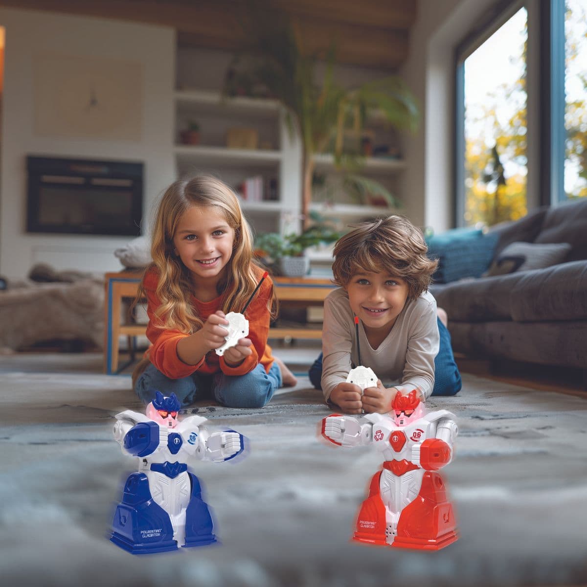 2 robots - Robot de combat Rc 2.4G, télécommande Body Sense, jouets 2 robots - Robot de combat Rc 2.4G, télécommande Body Sense, jouets