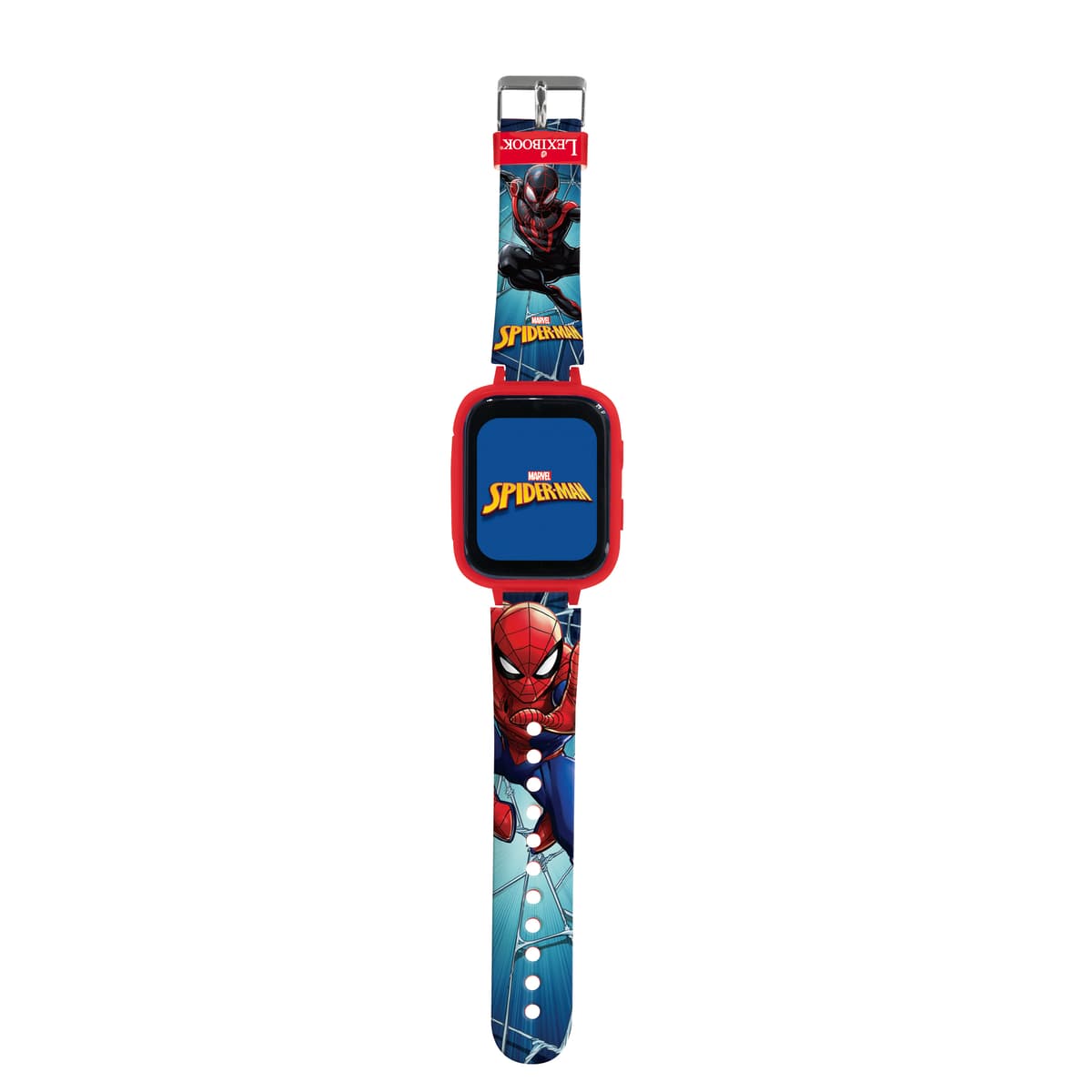 Lot De 2 Montres Projecteur Spiderman + Réveil Tableau De Bord – 24 Motifs, Chronomètre, Support Flexible – Top Pour Enfants