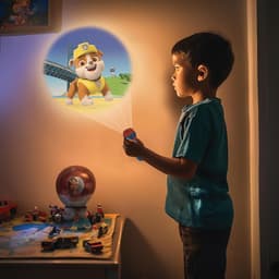 Paw Patrol Lampe Torche Et Projecteur - 24 Images Pat' Patrouille Pour Chambre Enfant