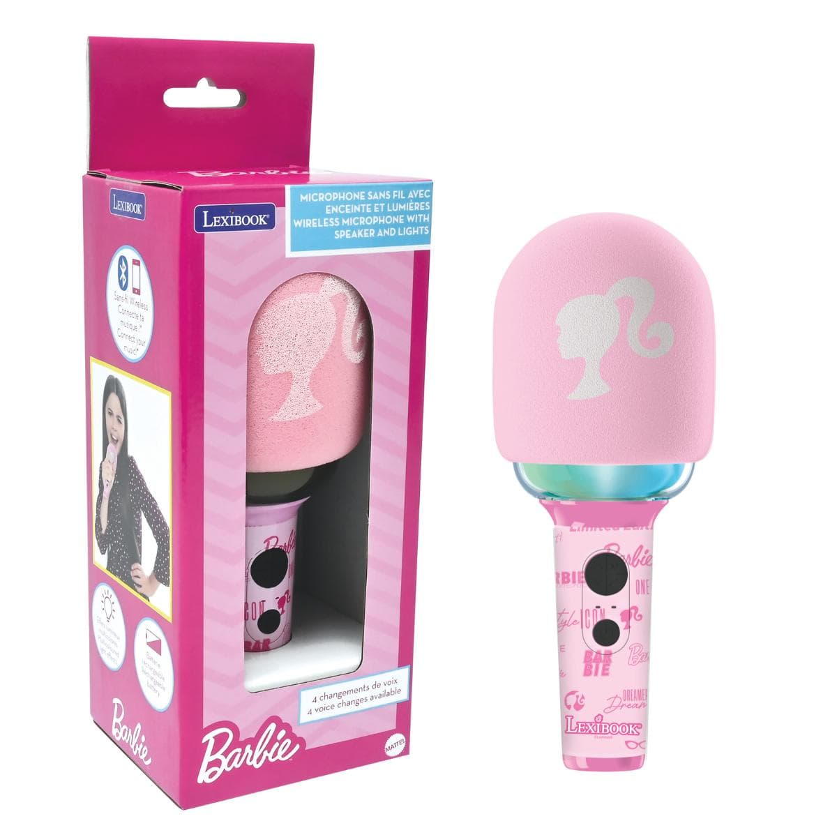 Plastic Toy Stand Up Barbie Microphone With Stand Barbie Singing Star Microphone Pink Rocks Toys Games Plastic Toy Stand Up Barbie Microphone With Stand Barbie Singing Star Microphone Pink Rocks Toys Games