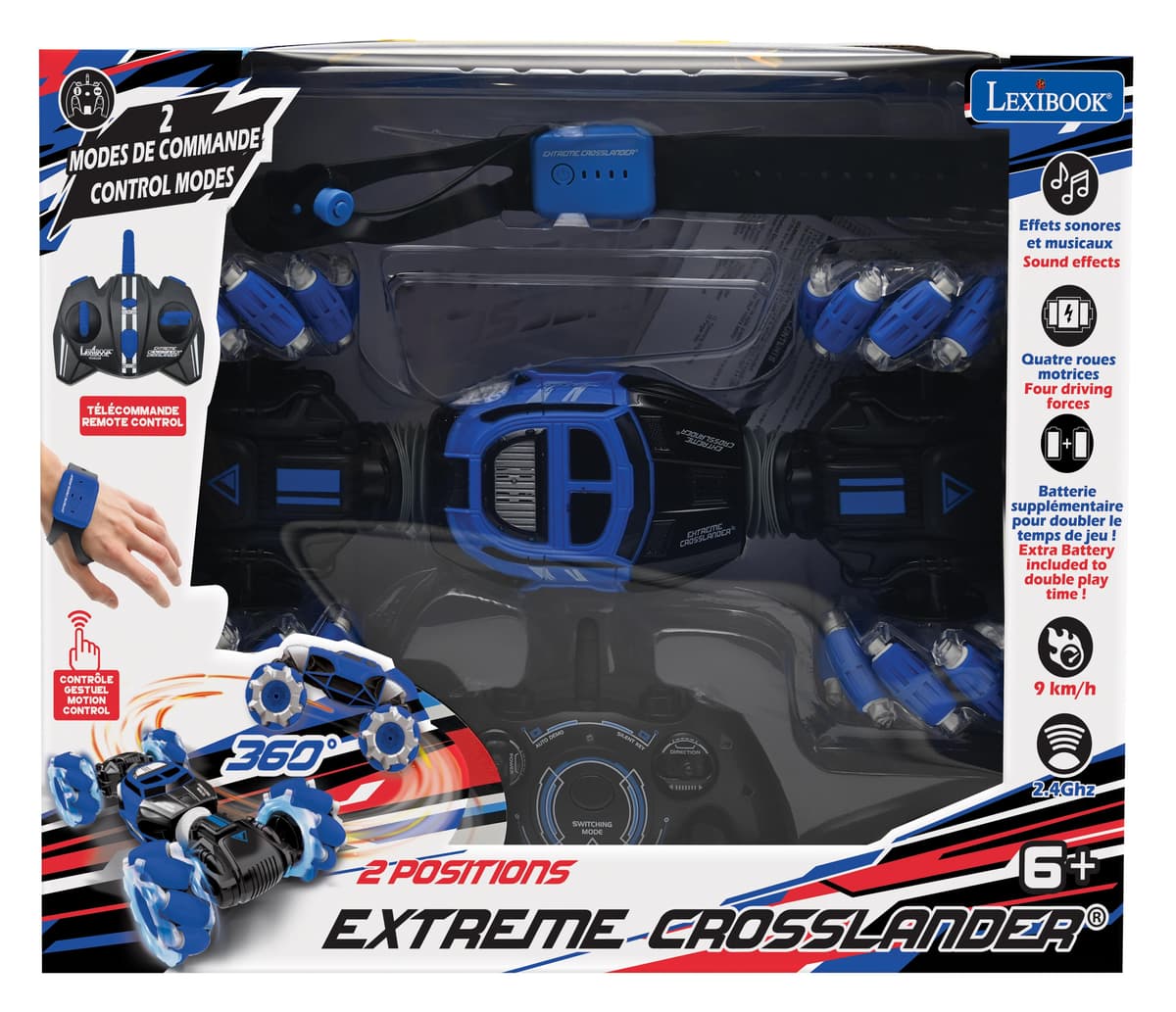 Crosslander bumper – set 2 voitures bumper avec 2 figurines amovibles multicolore - Lexibook Crosslander bumper – set 2 voitures bumper avec 2 figurines amovibles multicolore - Lexibook