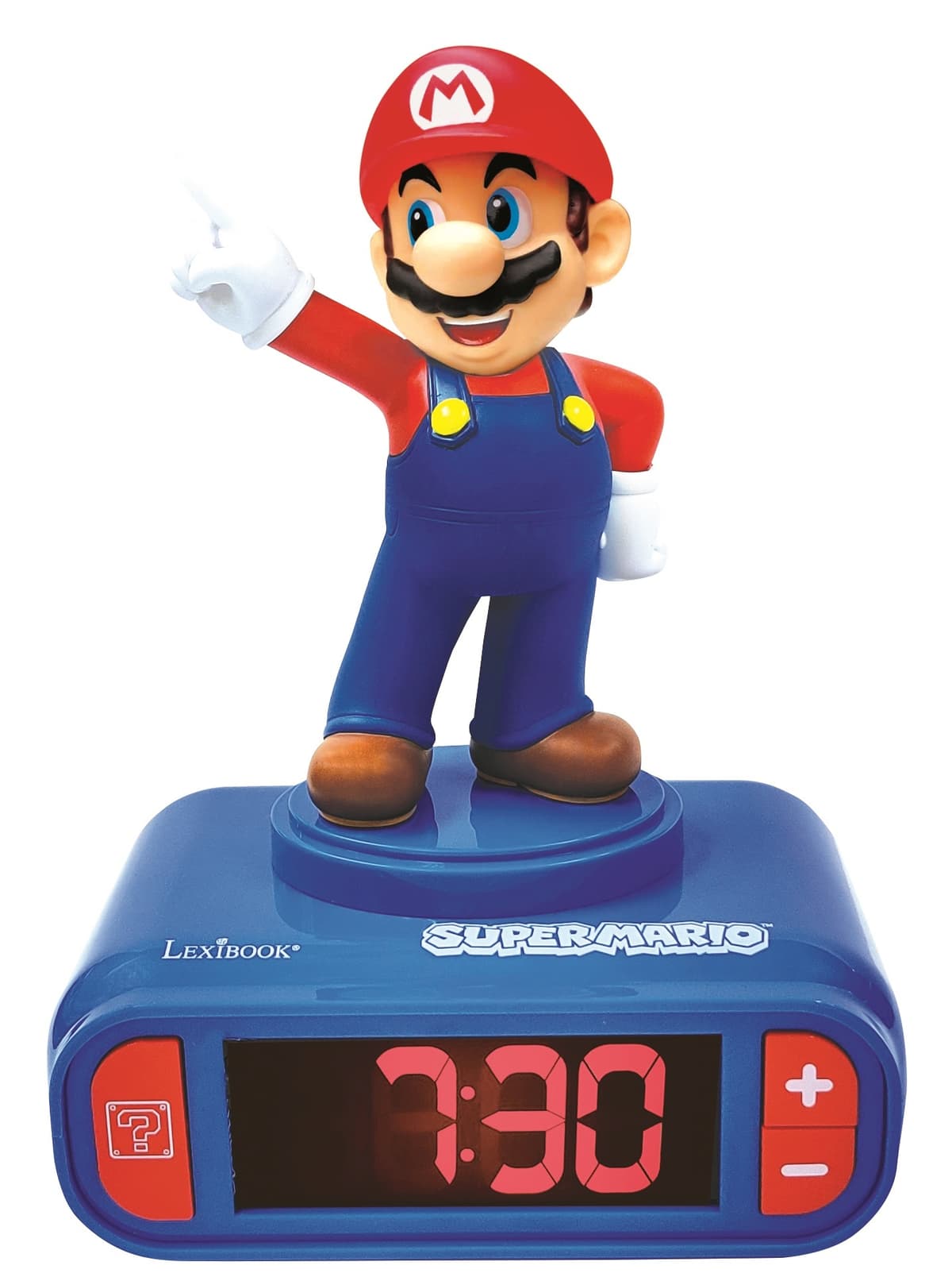 Lexibook, Marvel, Iron Man Nightlight Sveglia, suoni e melodie, schermo LCD retroilluminato, luminoso, snooze, rosso, piccola Lexibook, Marvel, Iron Man Nightlight Sveglia, suoni e melodie, schermo LCD retroilluminato, luminoso, snooze, rosso, piccola