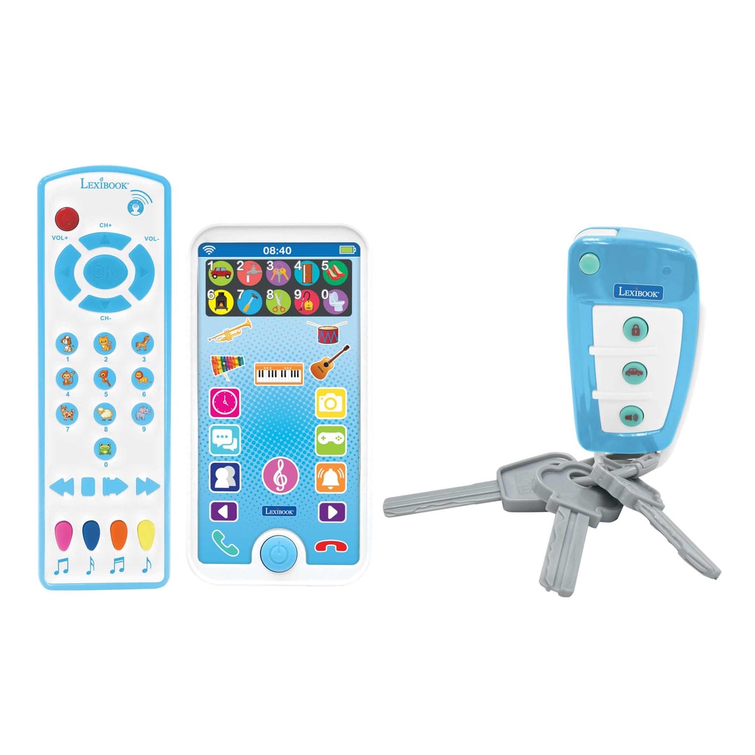 Keychain Learning Ir Remote Control Lexibook bilingual talking educational laptop with 180 activities (90 ...