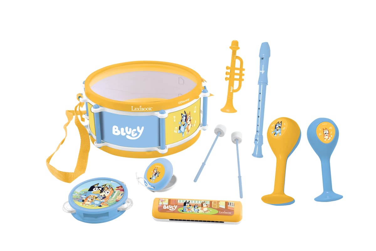 Bluey Musical Instruments Bluey Musical Set 7pcs | Lexibook