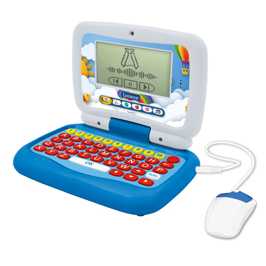 Bilingual educational Stitch computer with 124 activities in English ...