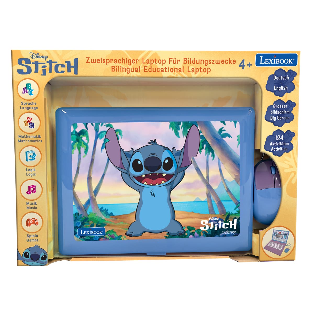 Stitch Using Computer Bilingual educational Stitch computer with 124 activities in English ...
