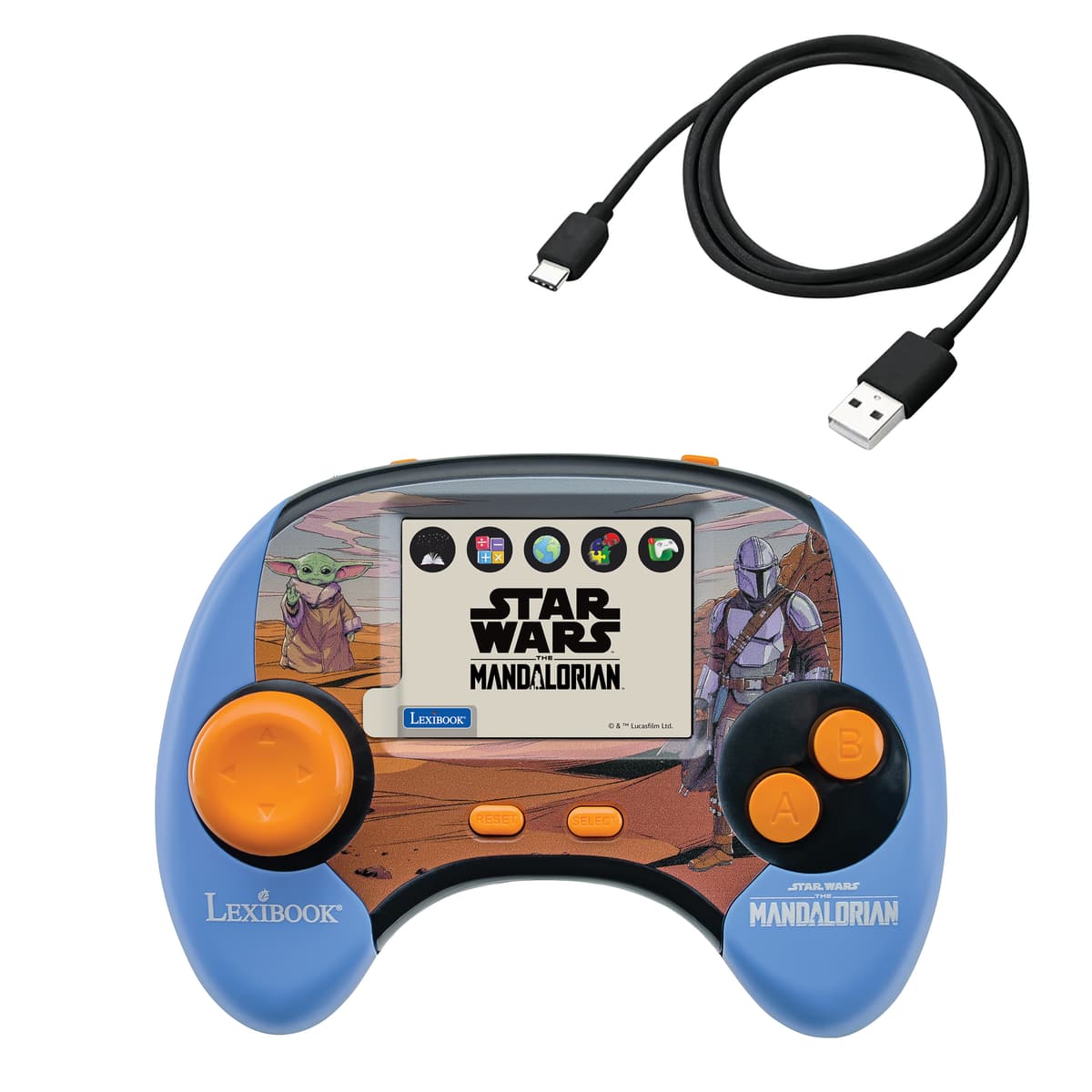 Activity Console Power Console® DISNEY STAR WARS educational handheld bilingual talking ...
