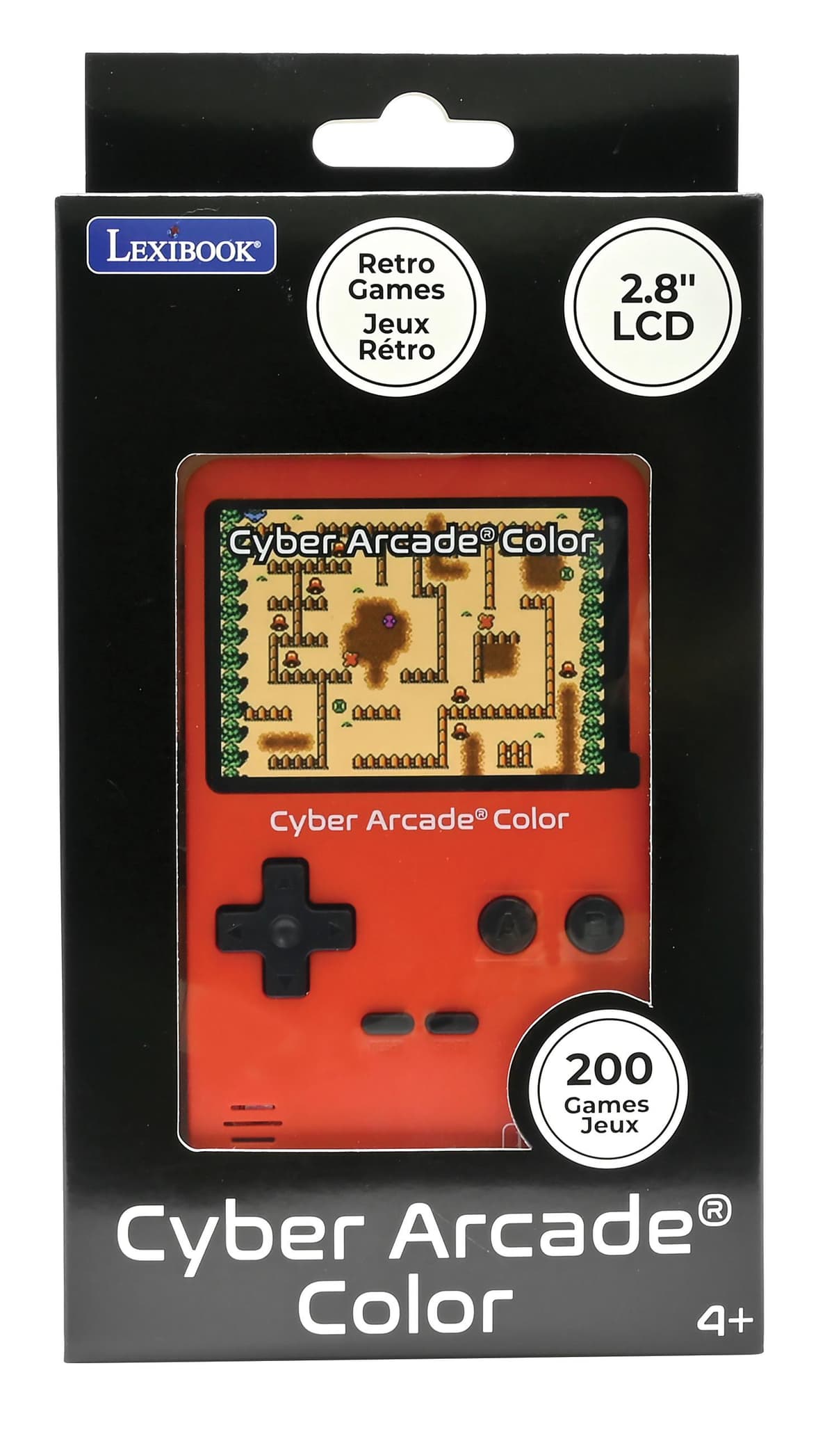 Arcade Game Notebook Classic Cyber Arcade portable game console - 2.8'' screen 200 games ...