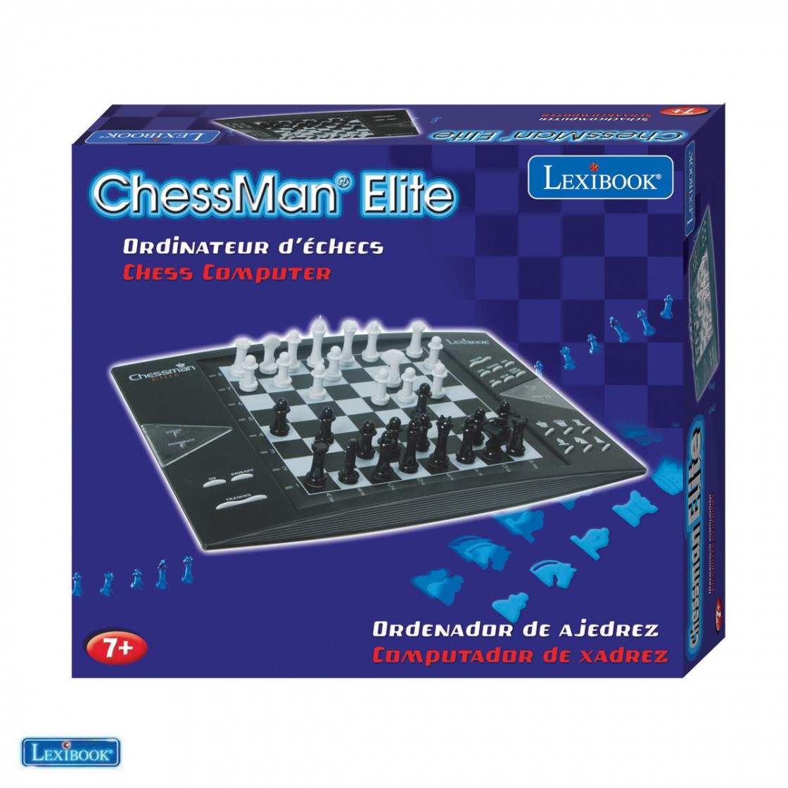 43,4€ Lexibook CG1300  Elektronisches Schachspiel  sensitivem Spielbrett 