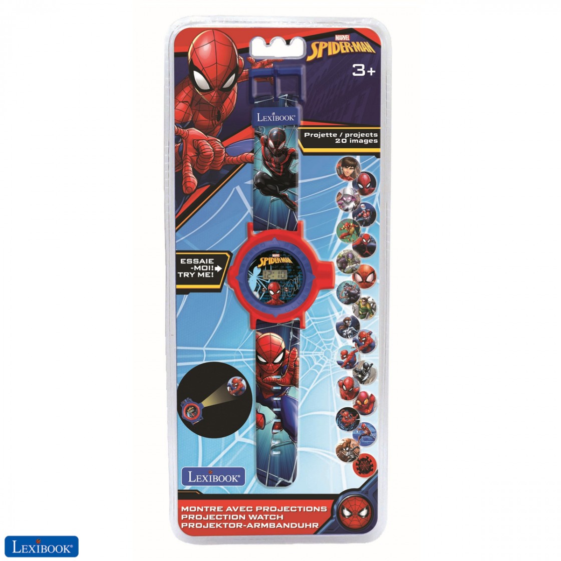 LEXIBOOK LCD Spiderman - 17 cm - Fiche technique, prix et avis