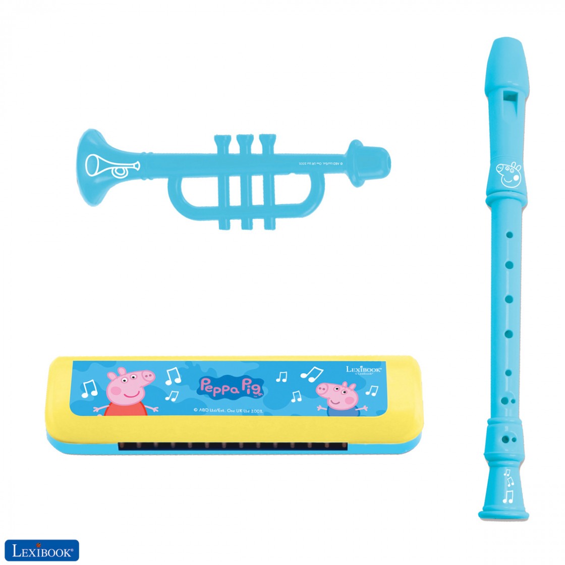 Set Juguetes Peppa Pig Instrumentos Musicales Hasbro Multicolor