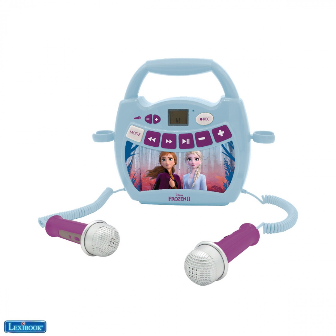 Veroveren nul Koe Disney Frozen 2 Elsa, Anna - My first digital player with 2 toy mics