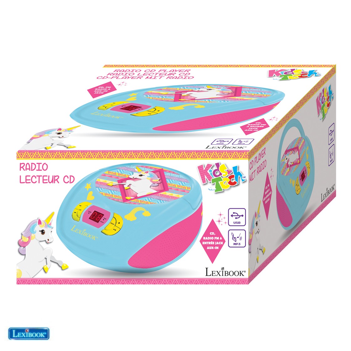 Lexibook - toy story 4 - radio lecteur cd enfant LEXRCD108TS