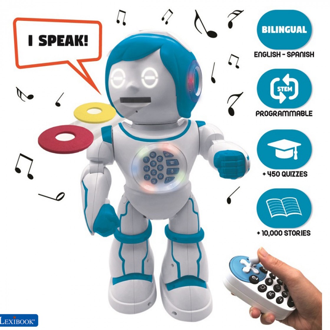 ROB50EN - Educational Robot POWERMAN® - TV advertising 40'' - Lexibook 