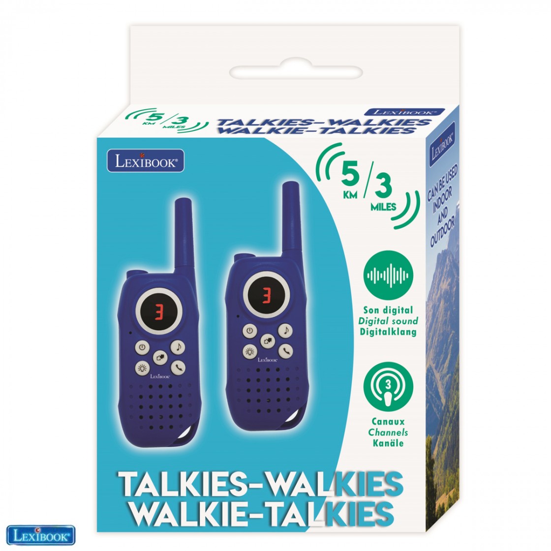 Talkie walkie enfant LEXIBOOK TW06BB Pas Cher 