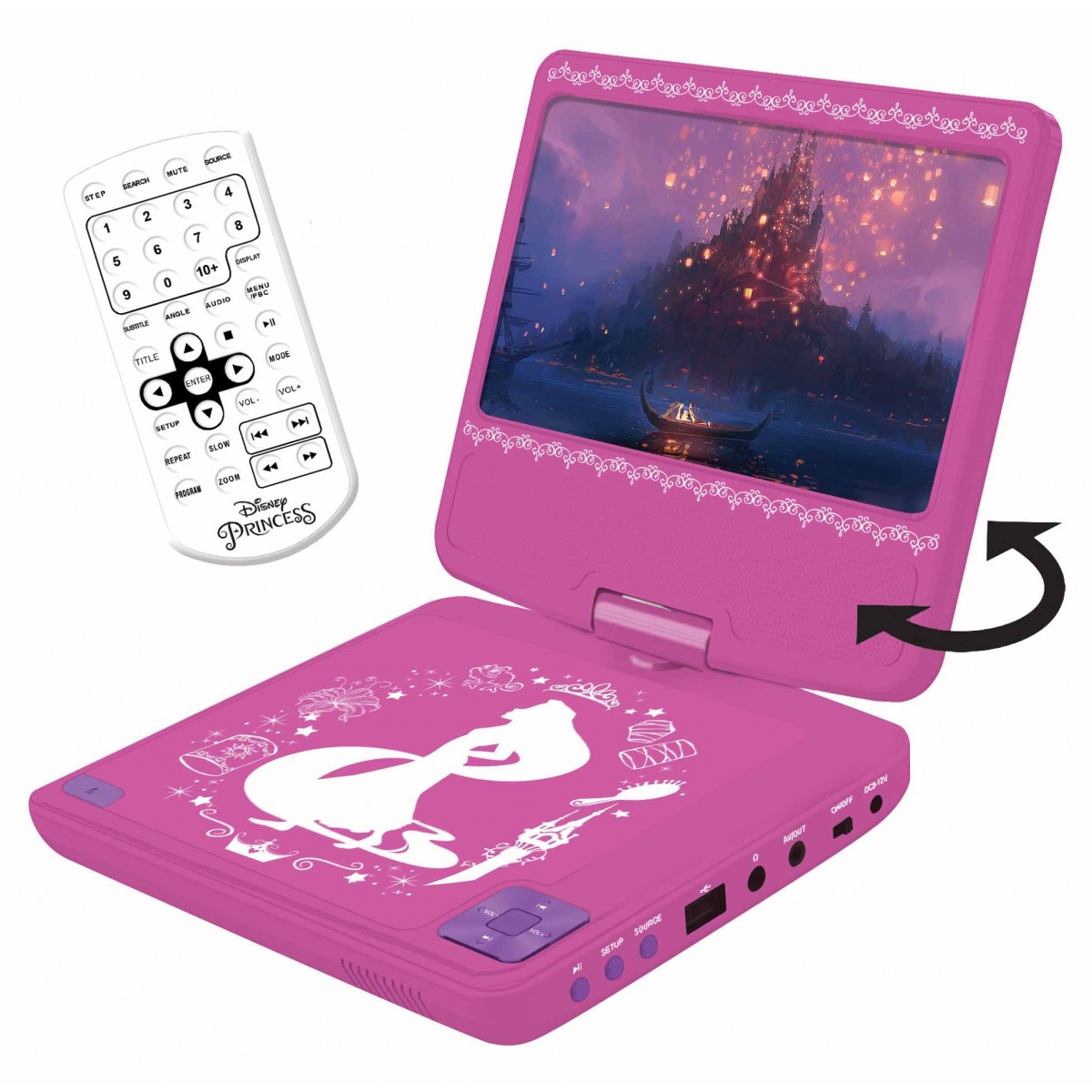 Portable DVD player Princess