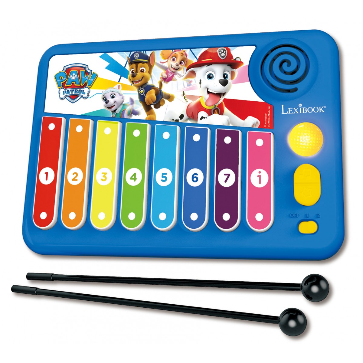 Paw Patrol Xylofun Electronic and educational Xylophone for children