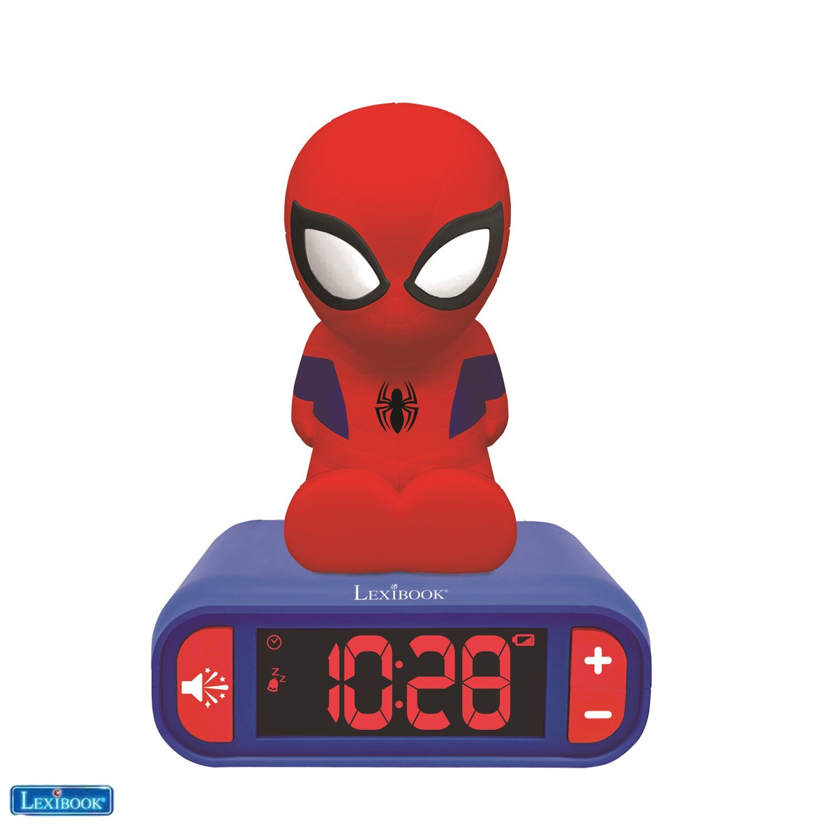 Spider-Man Nightlight Alarm Clock