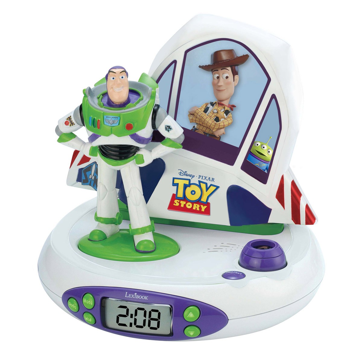 Radio projector clock Toy Story 4