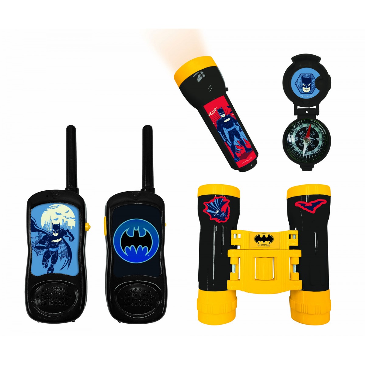 Batman– Adventurer set for children, Walkie-Talkies