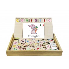 Bio Toys Word School, bilingual Italian/English