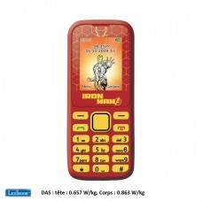 Feature Phone Avengers Iron Man 2G SIM-Free - Lexibook GSM20AV