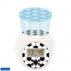 Projector Alarm Clock Football with snooze function and alarm function