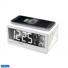 Decotech Wireless charging alarm clock