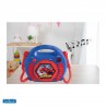 Lecteur CD avec microphones Spiderman - Lexibook