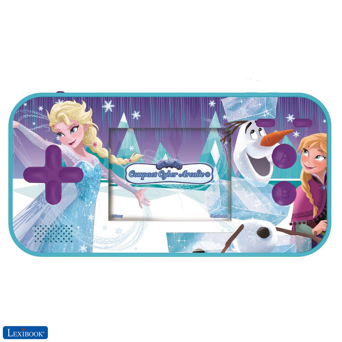 Disney Frozen Die Eiskönigin Elsa Compact Cyber Arcade Tragbare Spielkonsole,