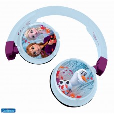 Disney Frozen Die Eiskönigin Elsa Anna, Stereo Kopfhörer mit Audiokabel modus und Bluetooth (drahtlos) modus