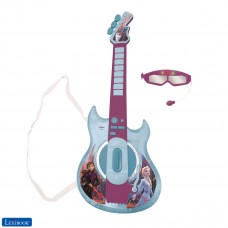 Disney Frozen Die Eiskönigin Elsa Anna Elektronische gitarre mit Licht und Mikrofon