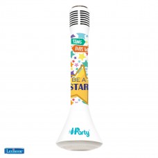 iParty Karaoké Micro Star Bluetooth® mit Voice-Changer-Funktion, Mikrofon zum Singen