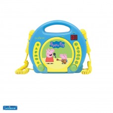 CD Player with Mics Peppa Pig