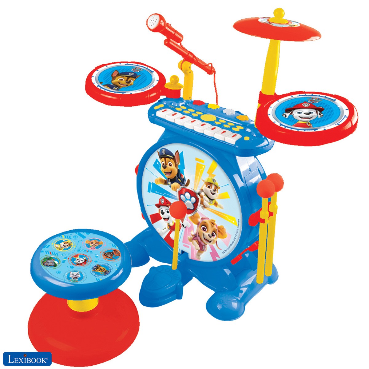 Paw Patrol La Pat'Patrouille Chase Batterie Électronique pour enfant