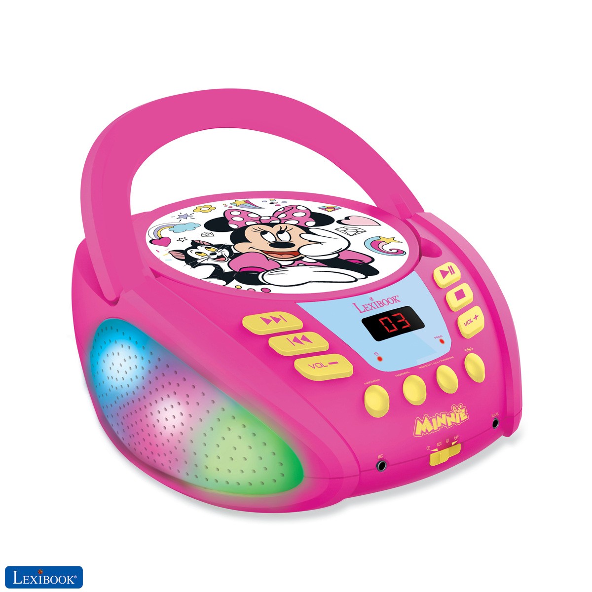 Disney Minnie - Lecteur CD Bluetooth pour enfants