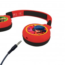 Miraculous Casque Audio Enfant 2-en-1 Bluetooth et Filaire