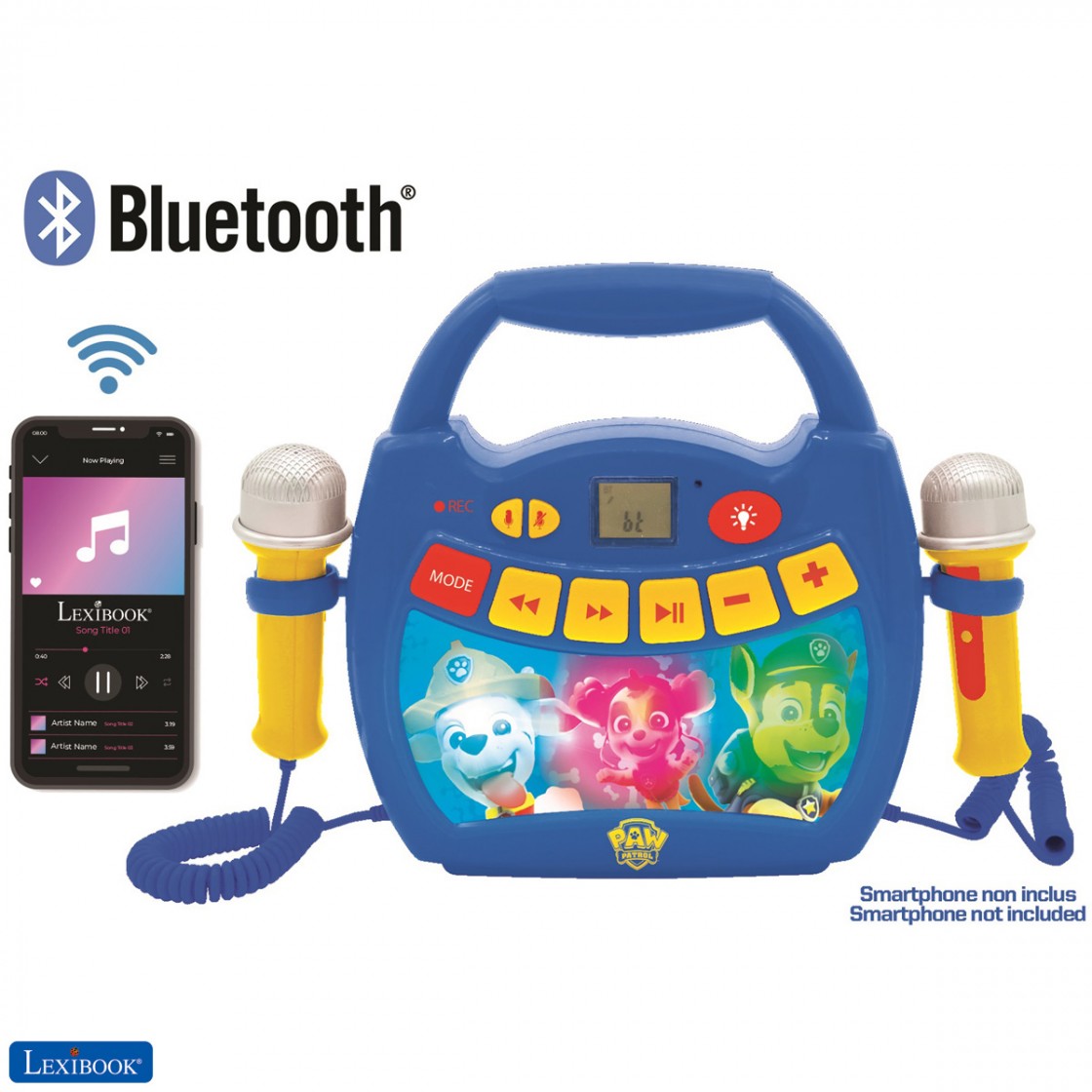 Lexibook Harry Potter Reproductor CD Bluetooth con Luces