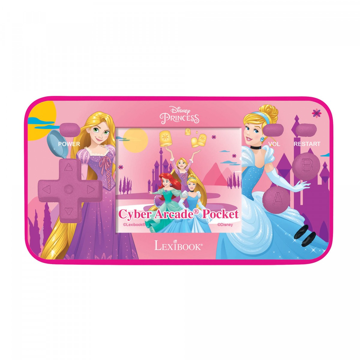 Disney's Princesses Cyber Arcade Pocket Consola de juegos portátil,