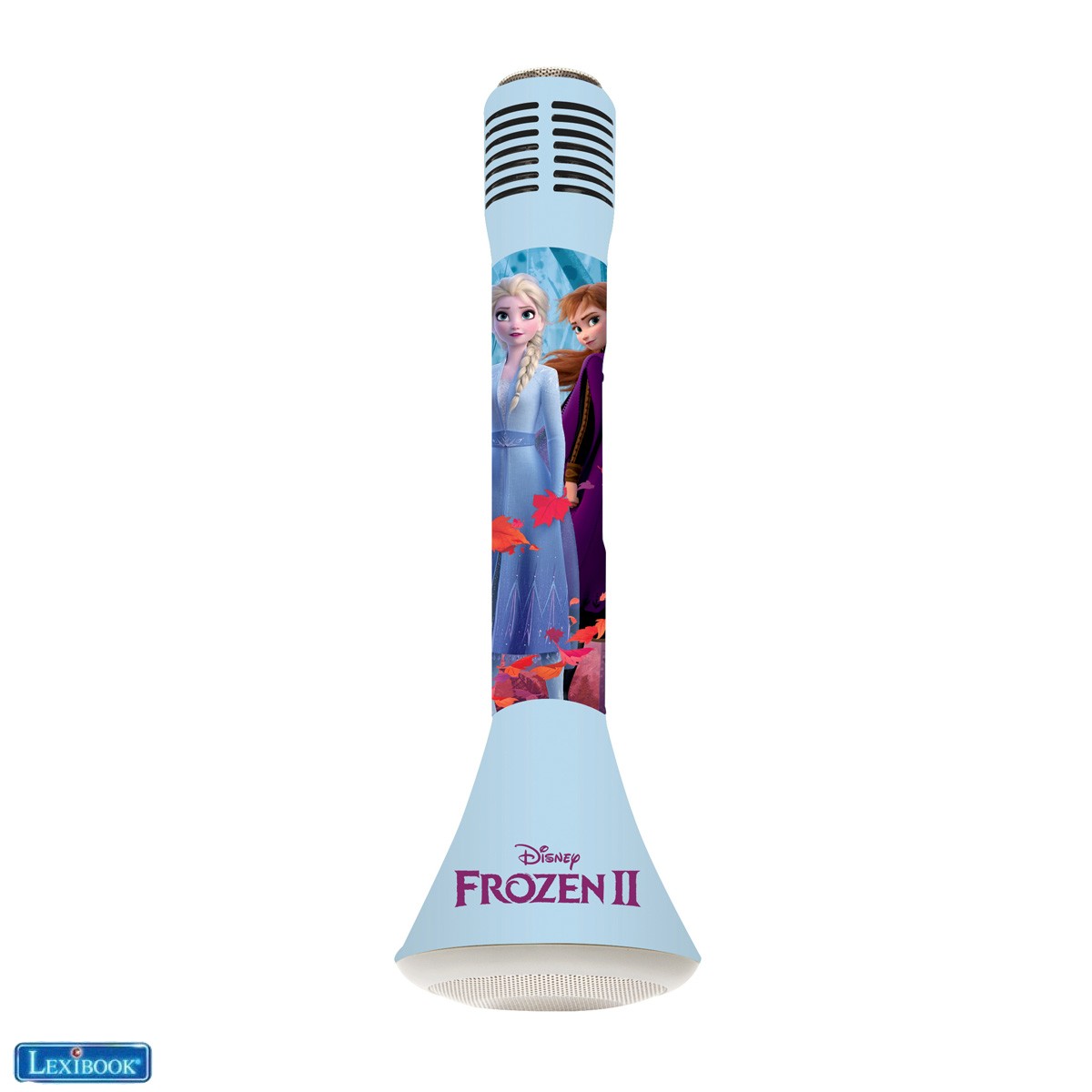 Hablar en voz alta en caso Pepino Frozen 2 Elsa Anna Olaf Micrófono Bluetooth® con función de Modificador de  voz