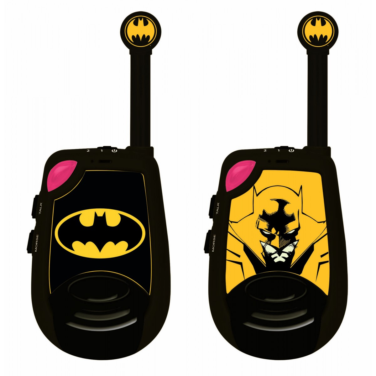 Batman - Walkie-Talkies digitales - Rango transmisión hasta 2 km