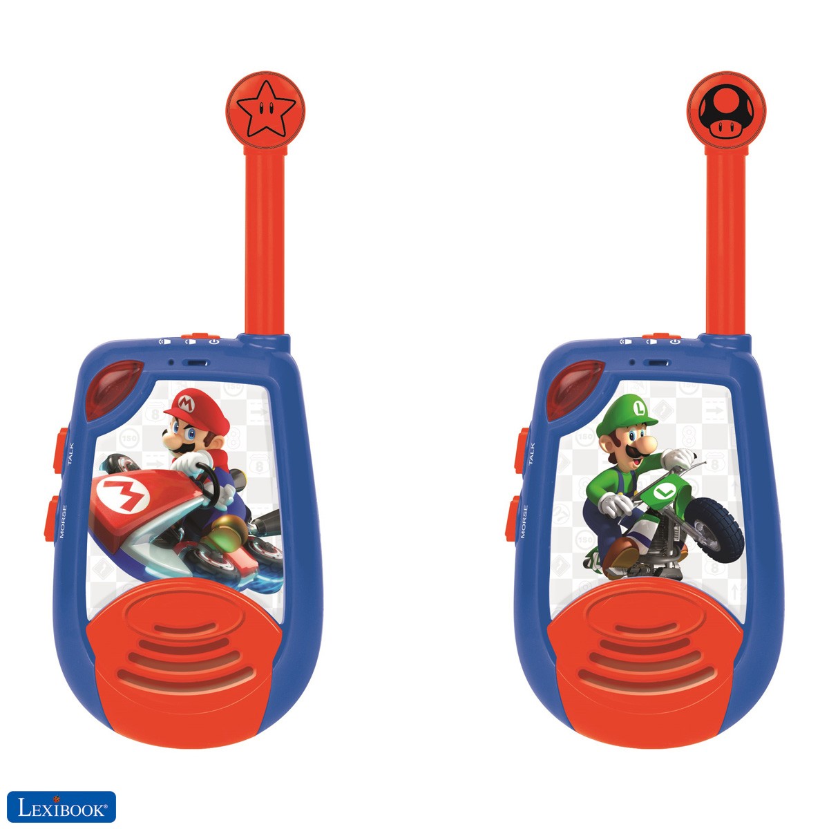 Nintendo Mario Kart - Walkie-Talkies digitales para Niños