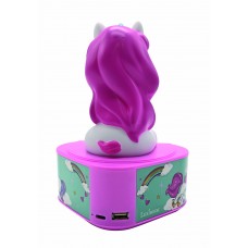 Altavoz Unicornio, figura iluminada