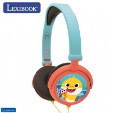 Baby Shark Nickelodeon - Auriculares estéreo, potencia apta para niños