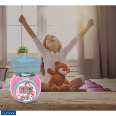 Sveglia con proiettore unicorno con funzione snooze