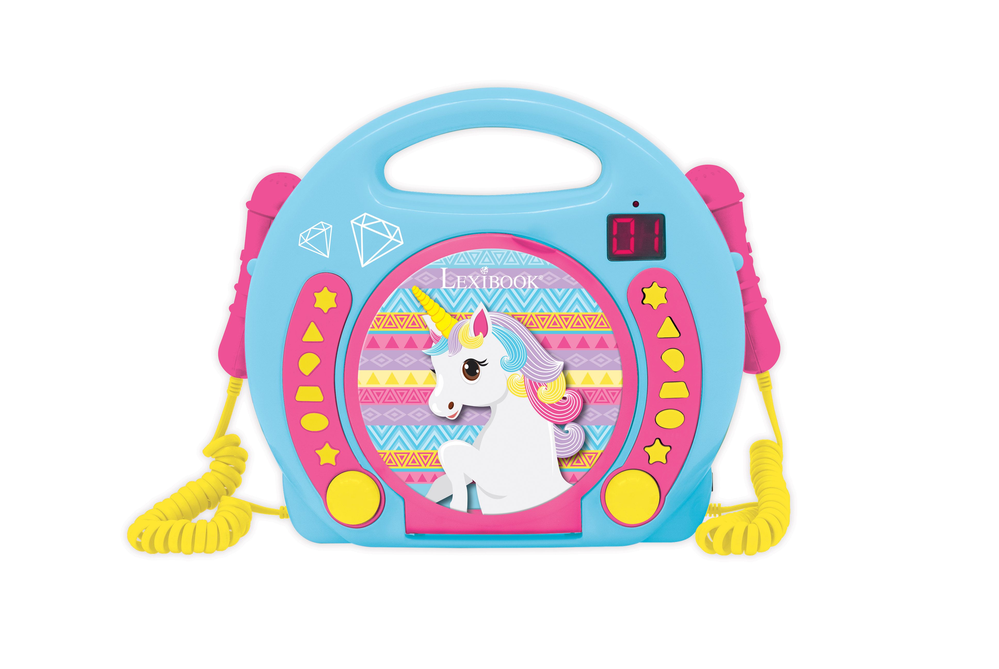 Lexibook Unicorn Portable CD Player image number null